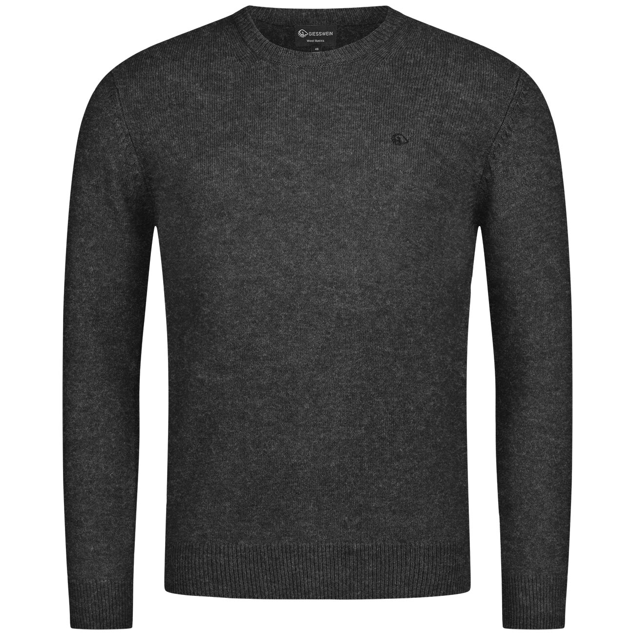 Wollpullover Rundhals Herren