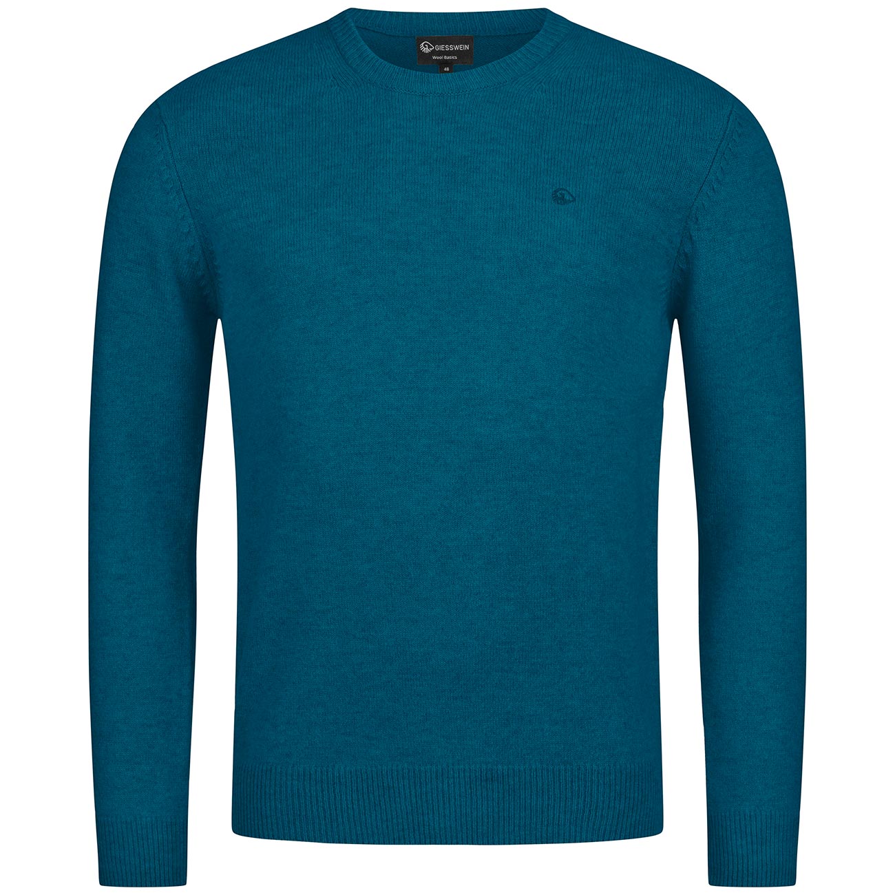 Wollpullover Rundhals Herren