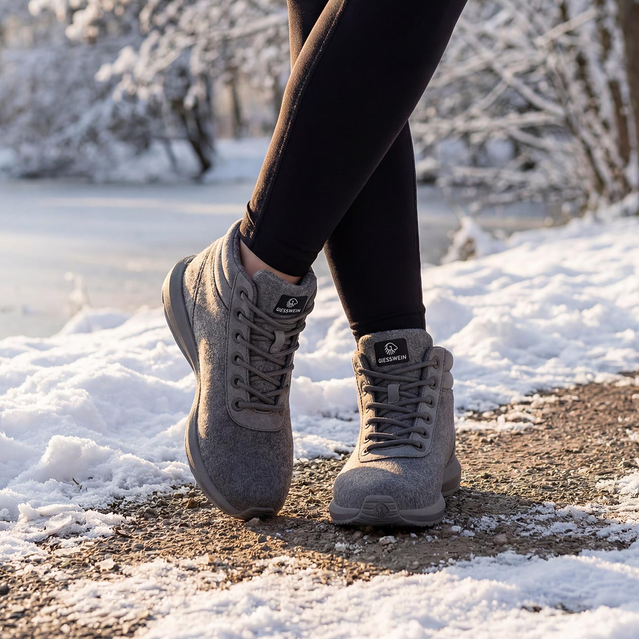 Wool Sneaker High Top Women
