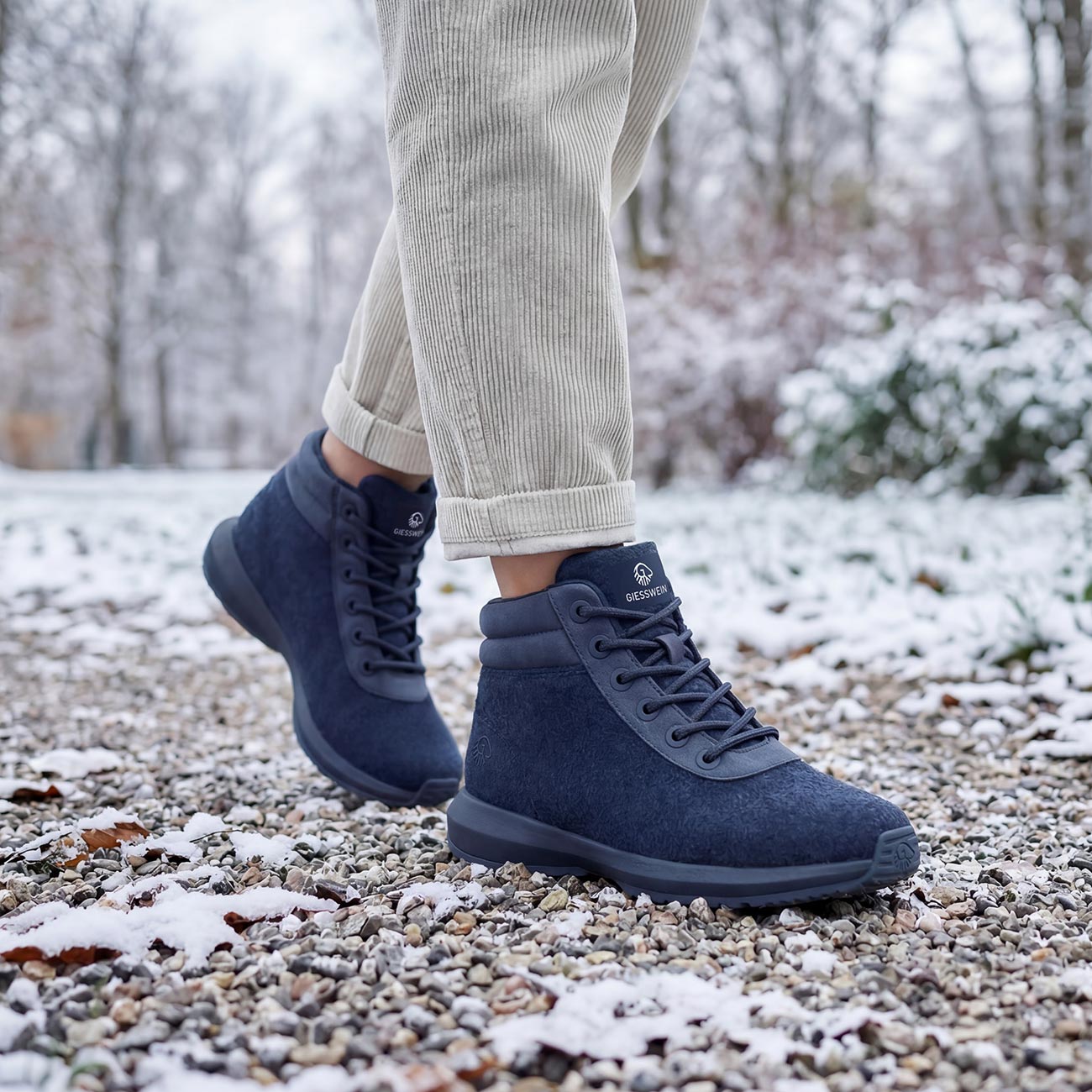 Wool Sneaker High Top Women