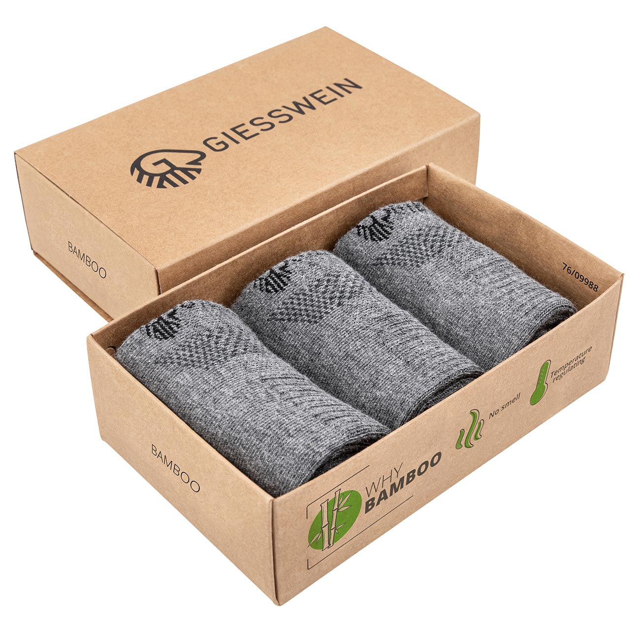 Sneaker Socken Bambus (3er-Pack)
