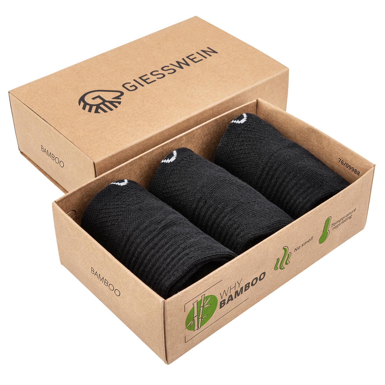 Sneaker Socken Bambus (3er-Pack)