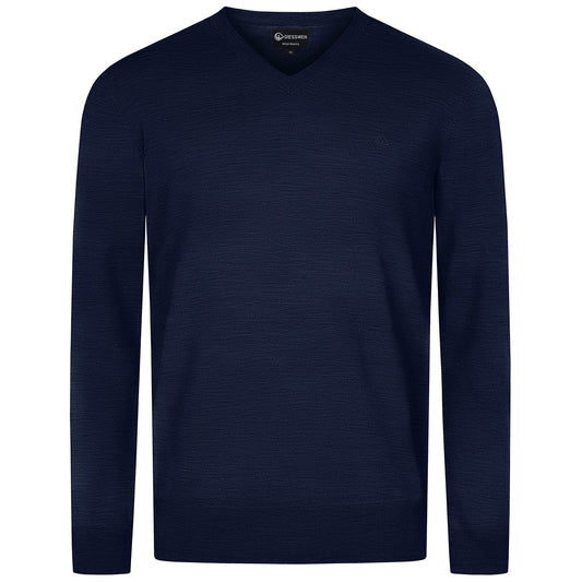 Baumwollpullover V-Ausschnitt Herren