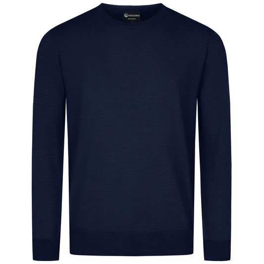 Baumwollpullover Rundhals Herren