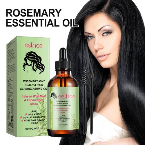 Rosmarin Minze Haaröl gegen Frizz