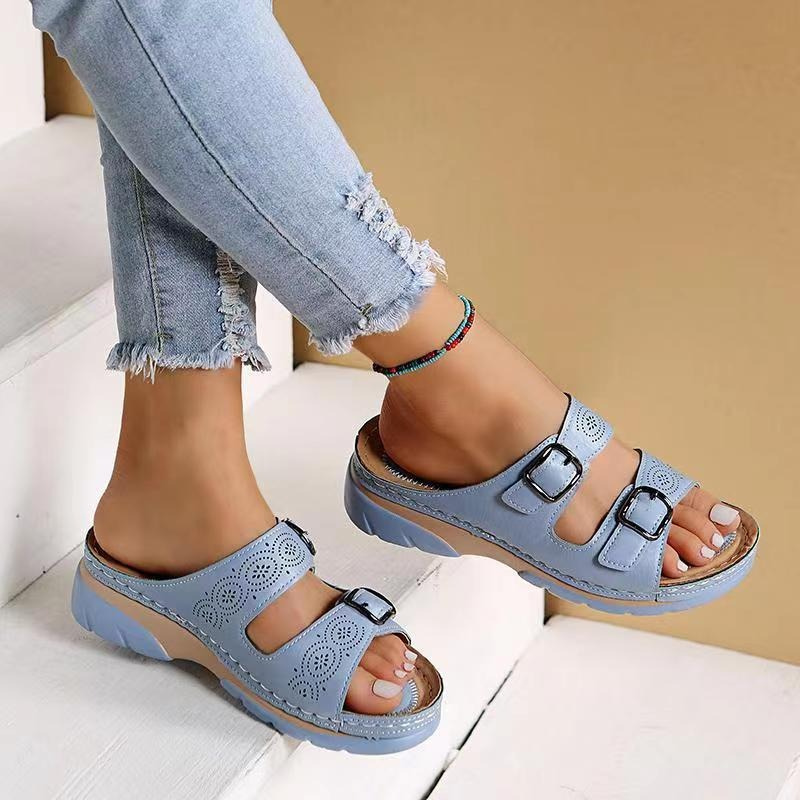 Zwergini-Mode | Orthopädische Damen-Sommer-Sandalen