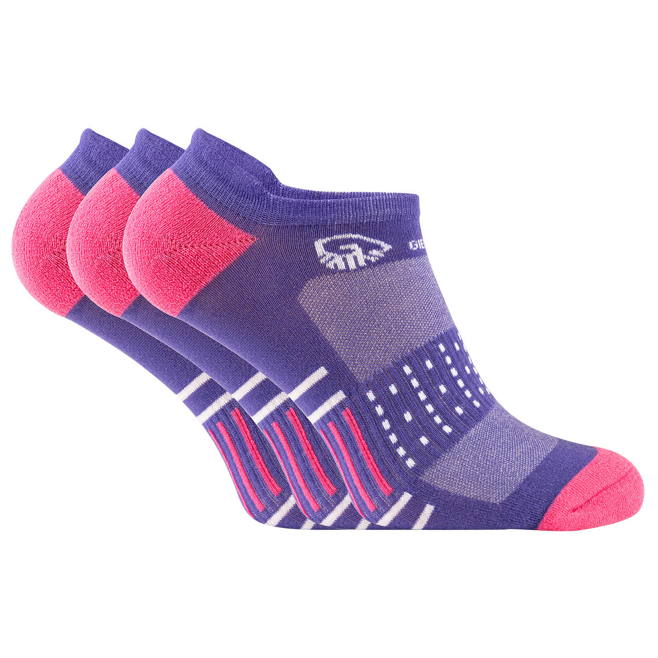 Laufsocken Bio-Baumwolle (3er-Pack)