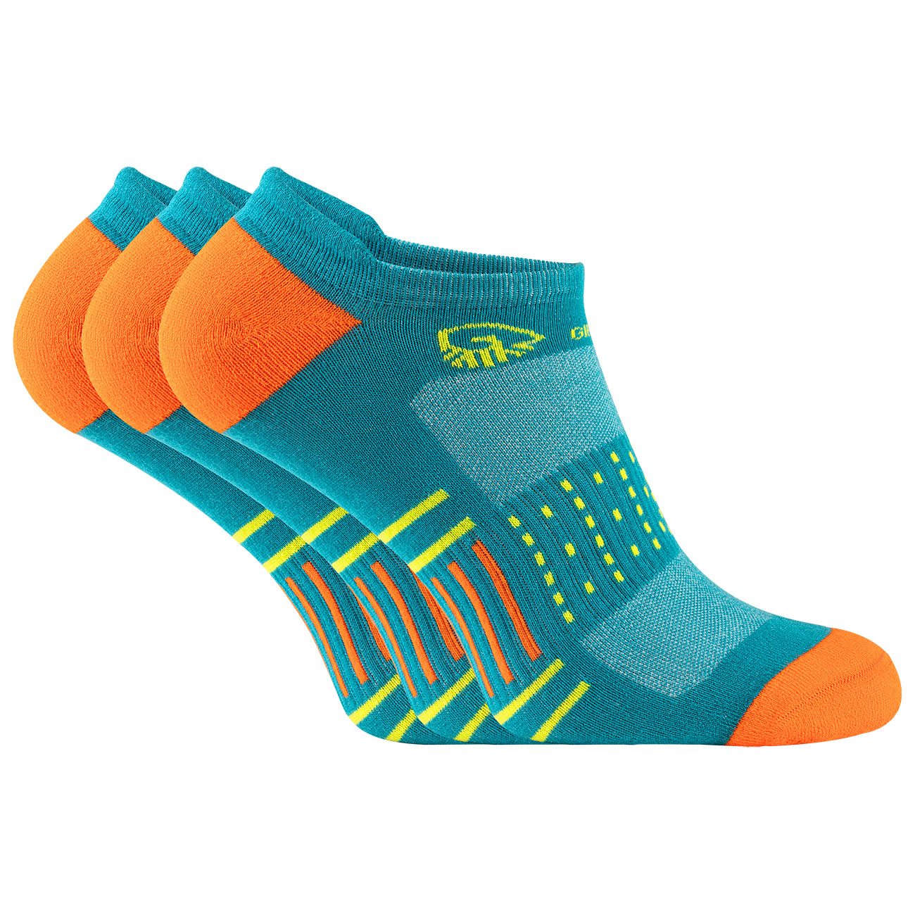 Laufsocken Bio-Baumwolle (3er-Pack)