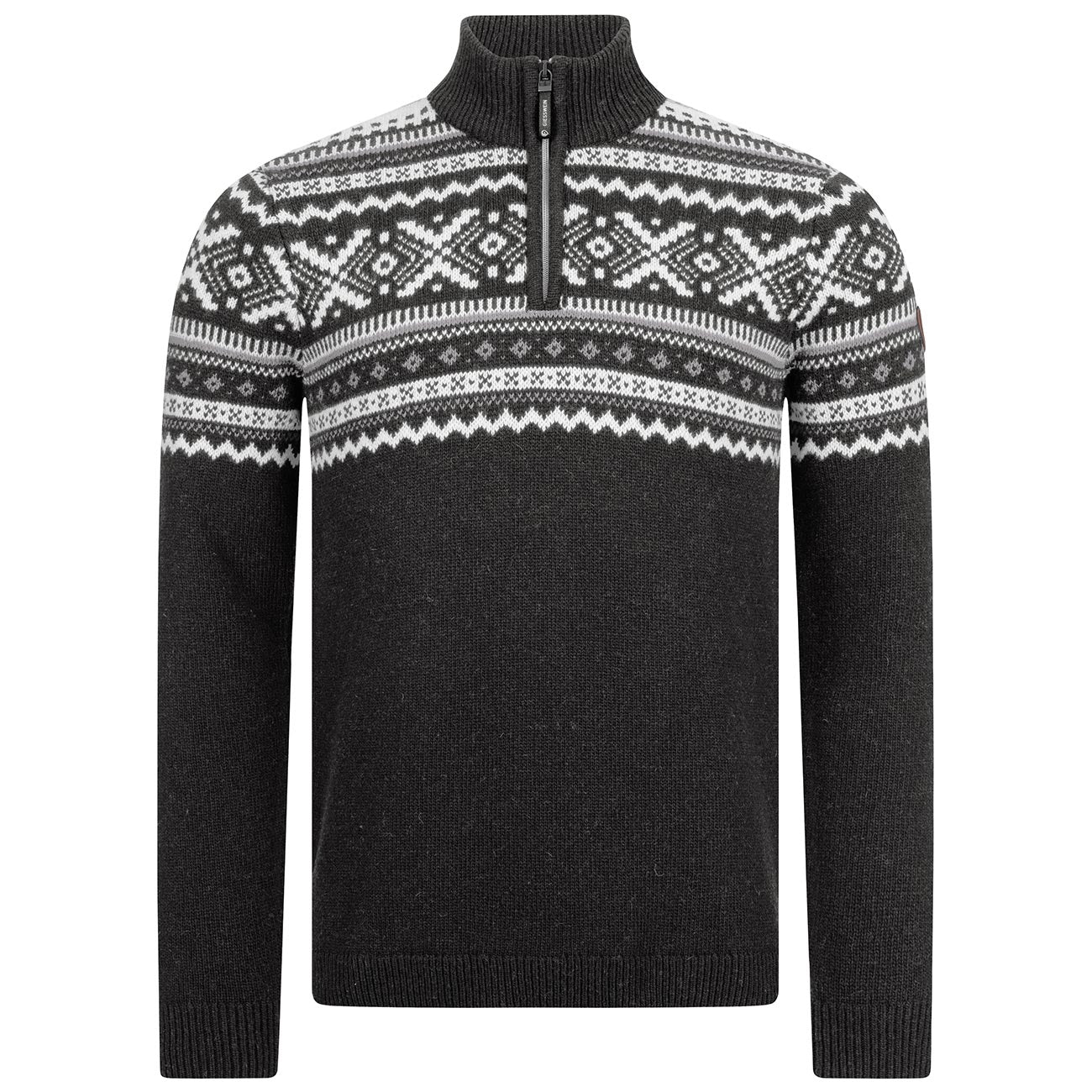 Nordic Sweater Zip Herren