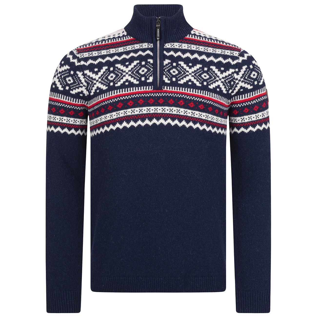 Nordic Sweater Zip Herren