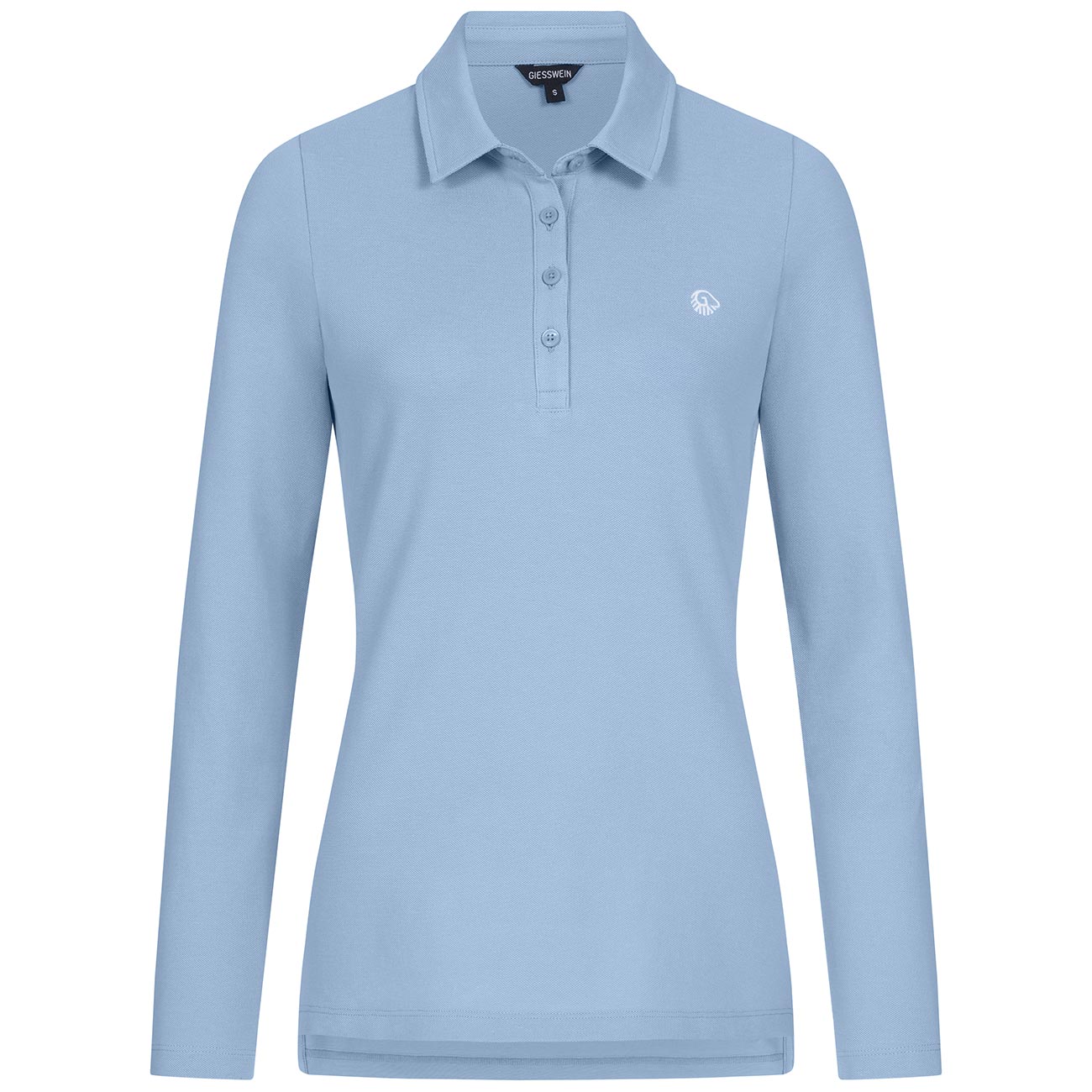 Polo Shirt Bio-Baumwolle Longsleeve Damen