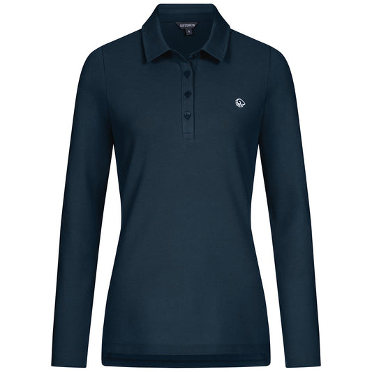 Polo Shirt Bio-Baumwolle Longsleeve Damen