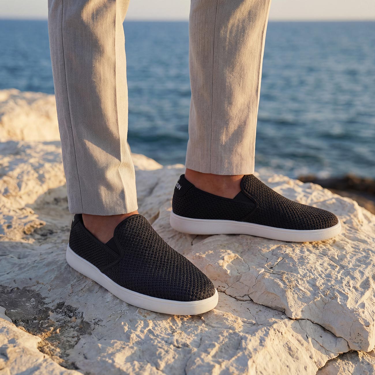 Wood Sneaker Slip-On Men