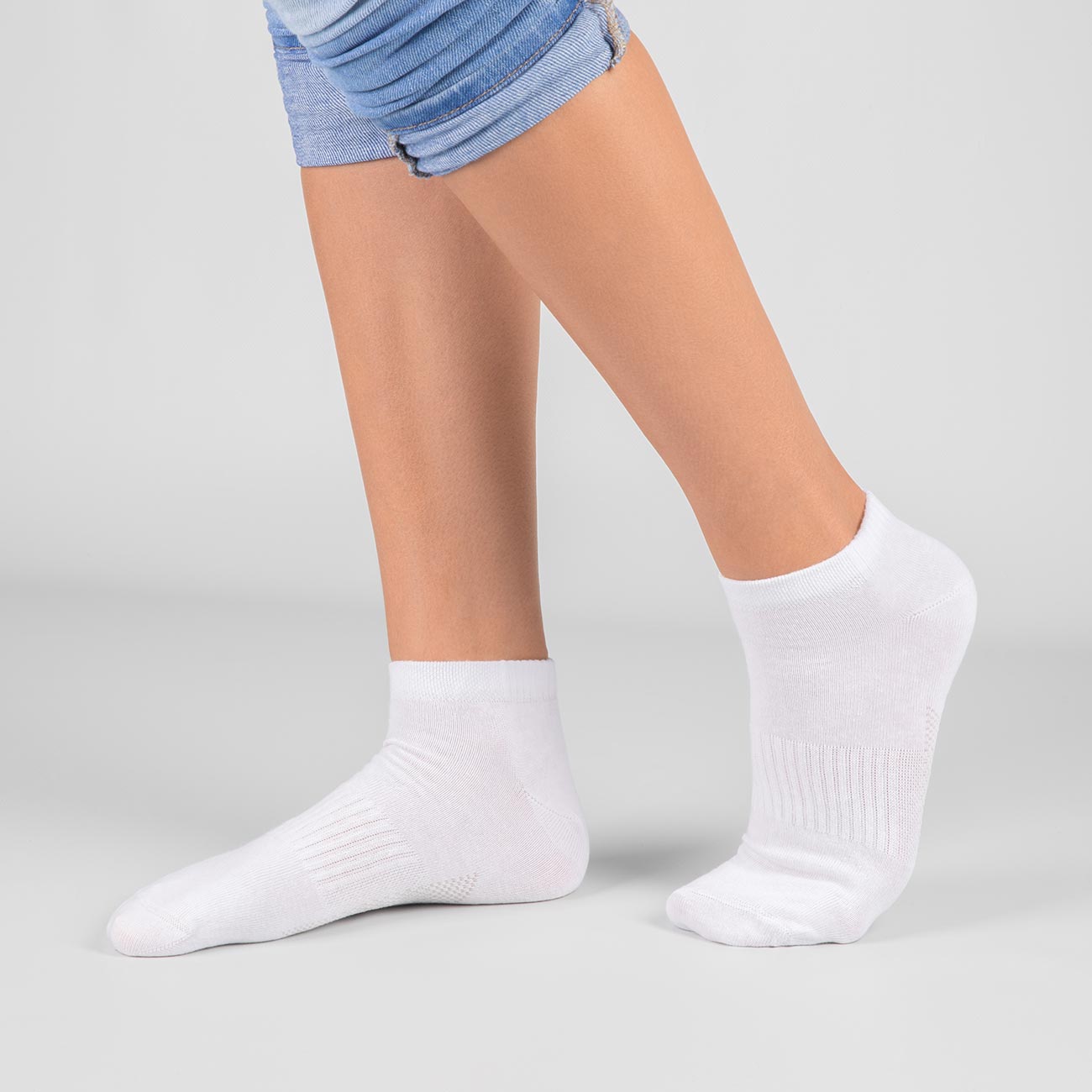 Sneaker Socken Baumwolle (6er Pack)