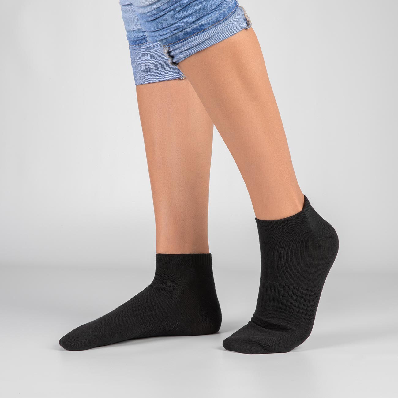 Sneaker Socken Baumwolle (6er Pack)