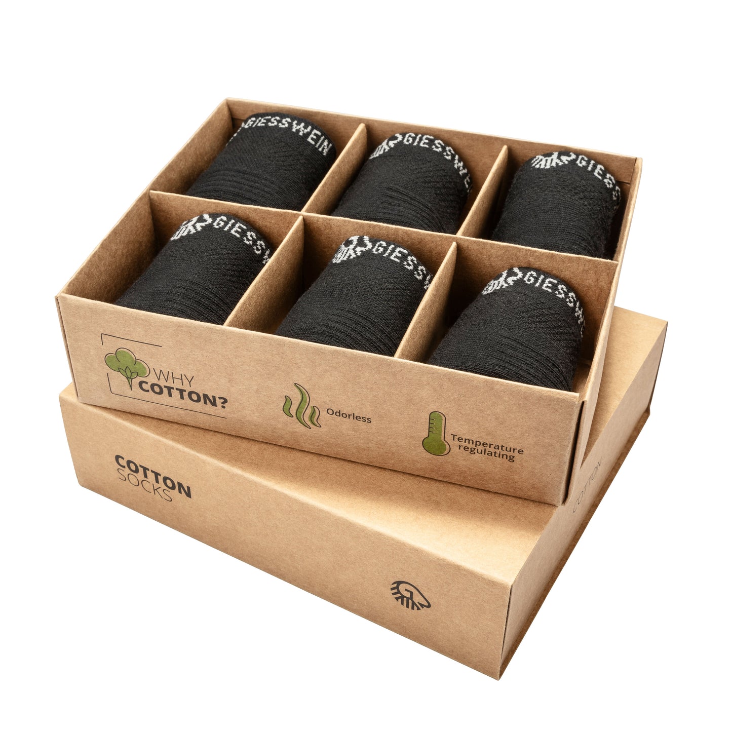Sneaker Socken Baumwolle (6er Pack)