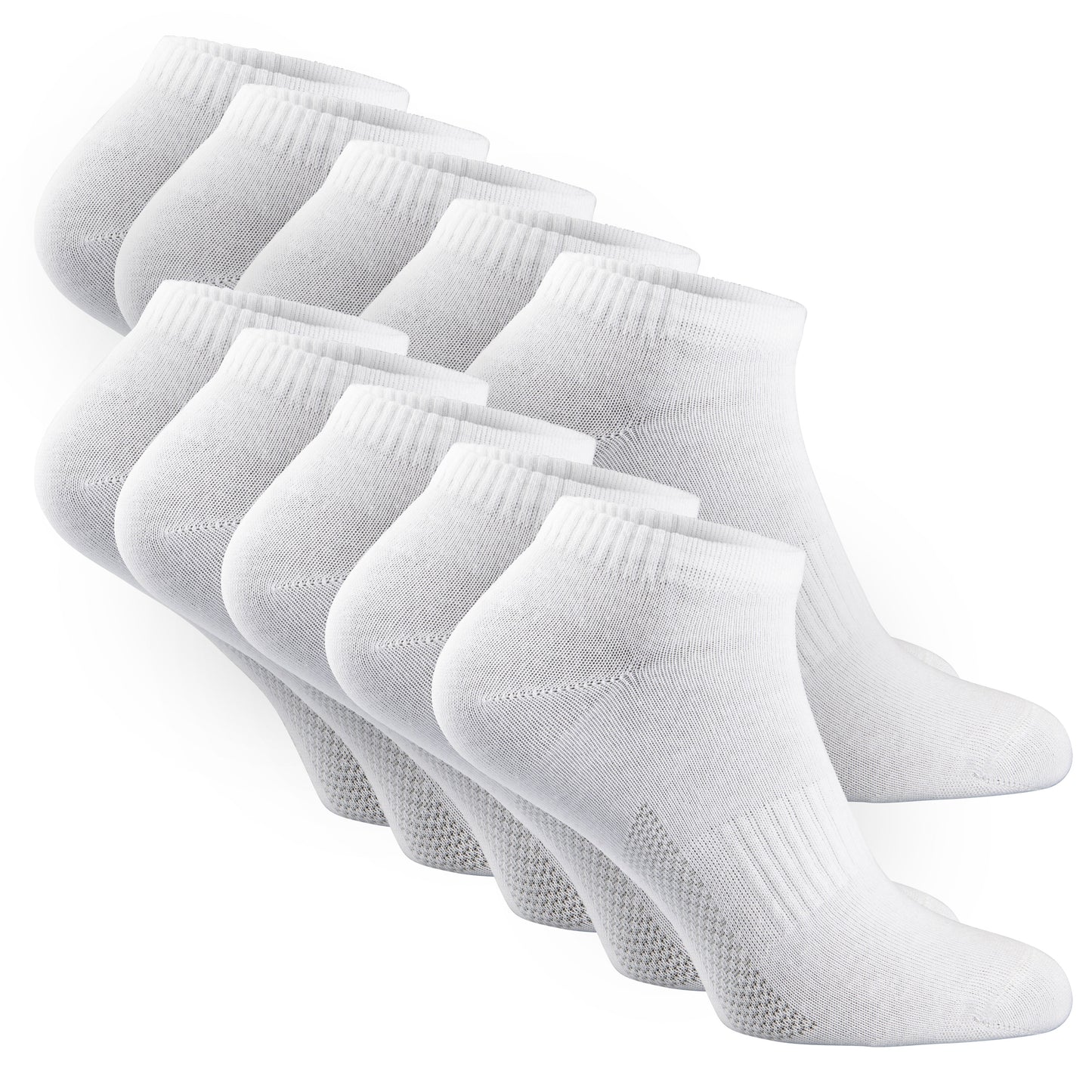 Sneaker Socken Baumwolle (10er Pack)
