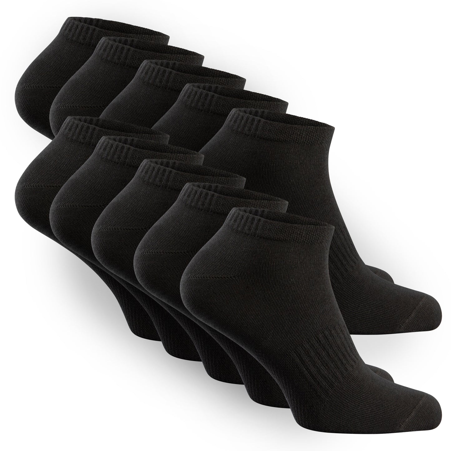 Sneaker Socken Baumwolle (10er Pack)