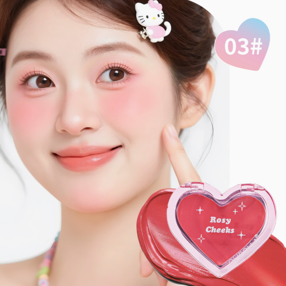 Multi-Use Creme-Rouge für Wangen und Lippen, natürliches Glow-Finish