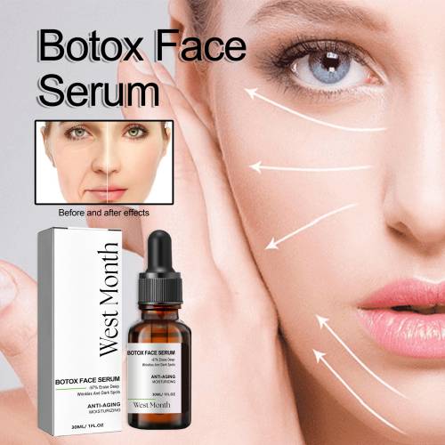 Straffendes Serum mit Peptiden und Hyaluronsäure