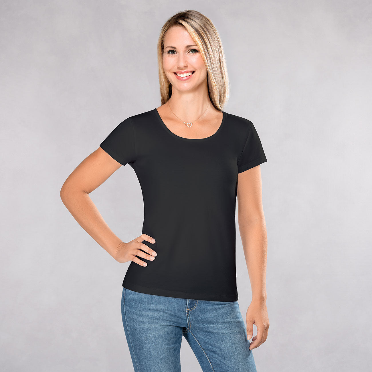 3er Pack T-shirt Women Slim-Fit