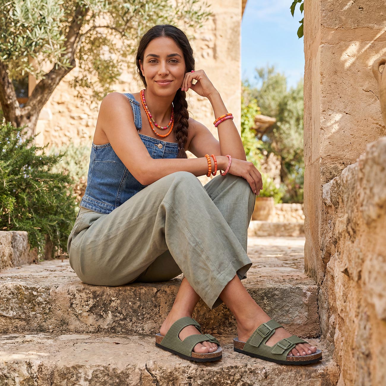 Merino Slides Women