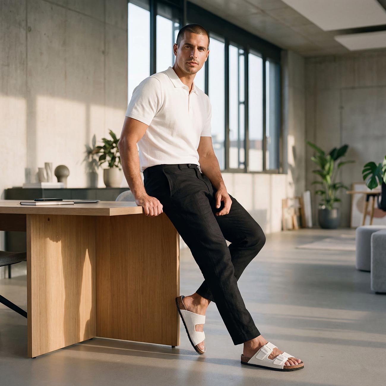 Merino Slides Men