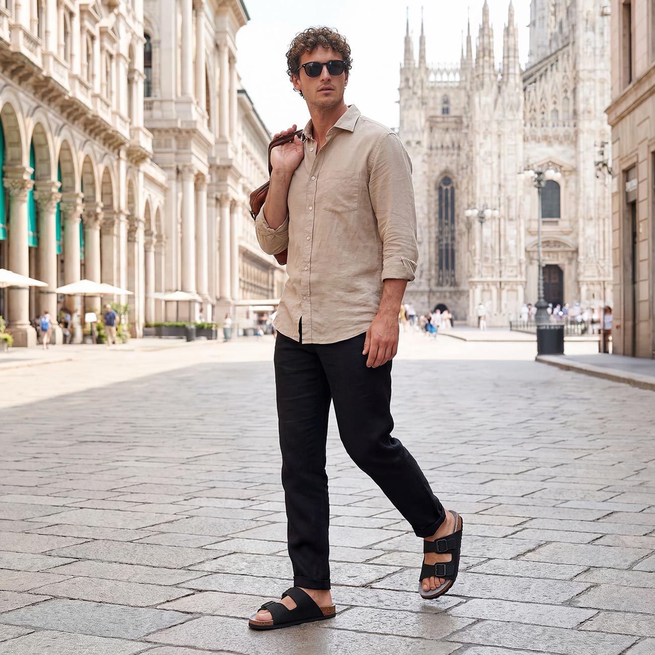 Merino Slides Men