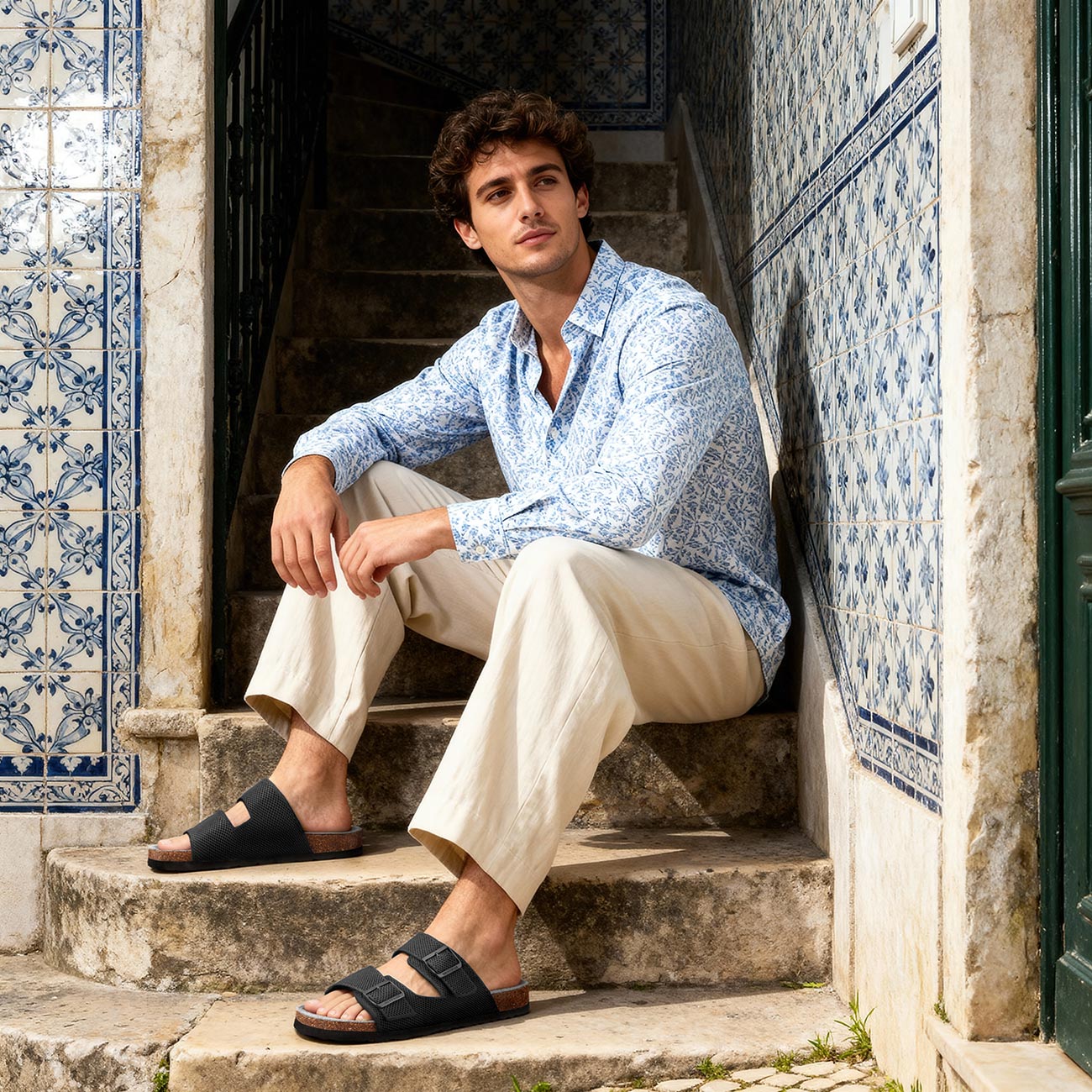 Merino Slides Men