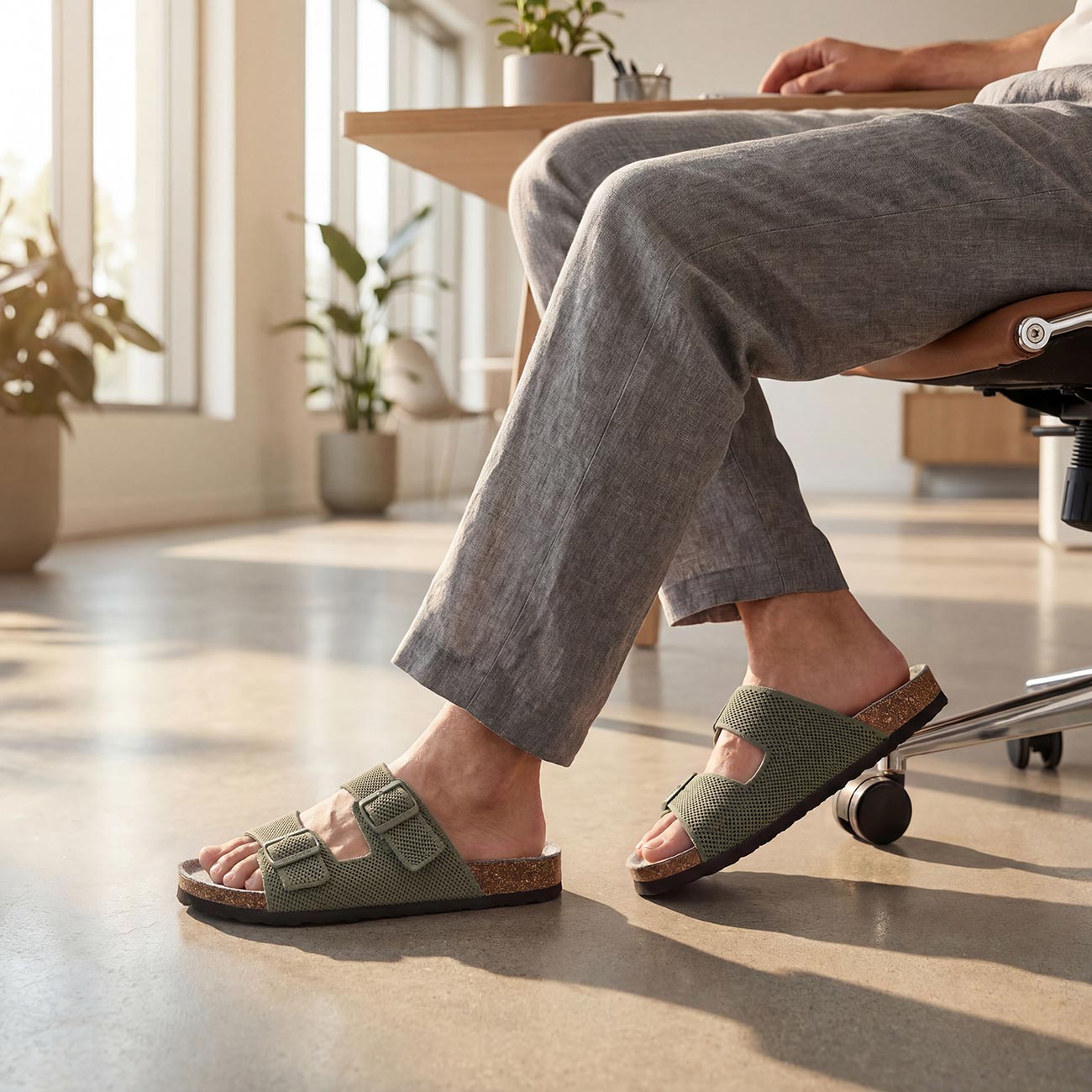 Merino Slides Men