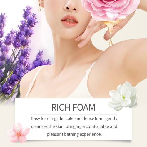 Lavendel Duschgel für Frauen, pflegend