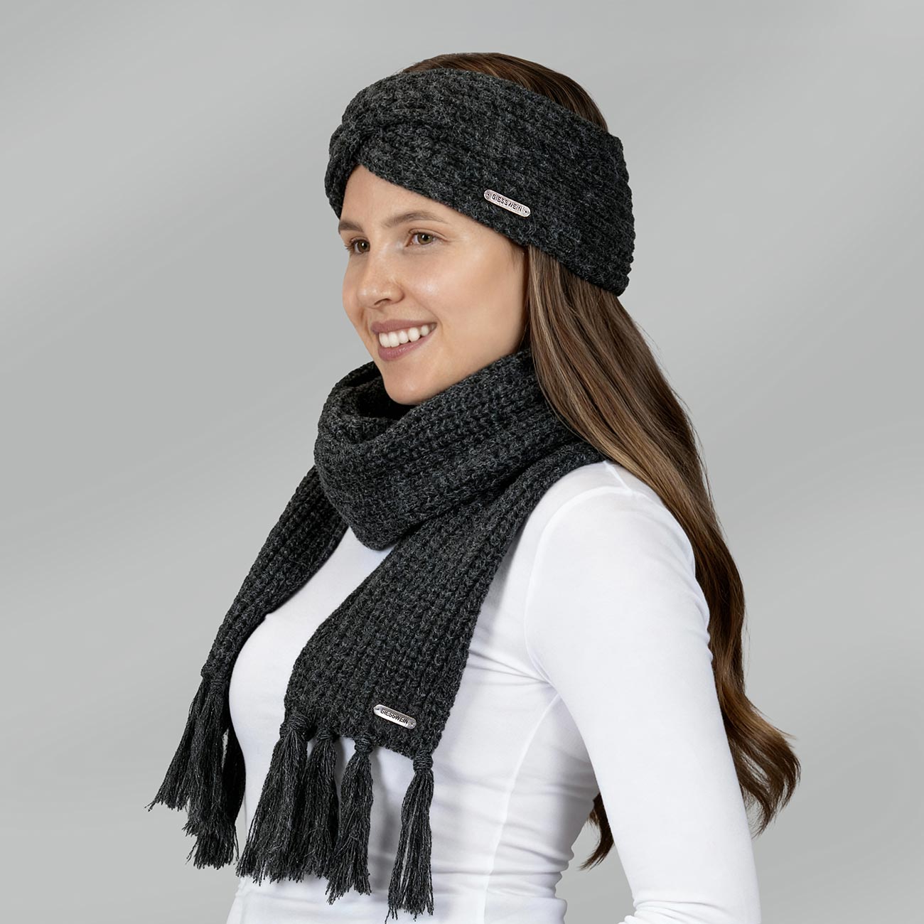 Schal Weisseck