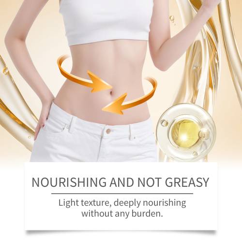 Massagelotion für den Bauch mit Sheabutter