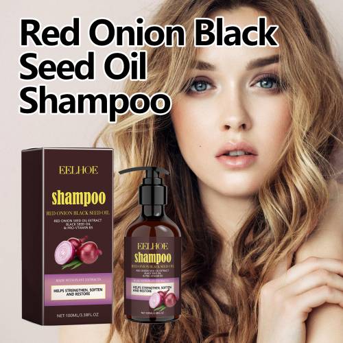 Rote Zwiebel & Schwarzkümmel Shampoo