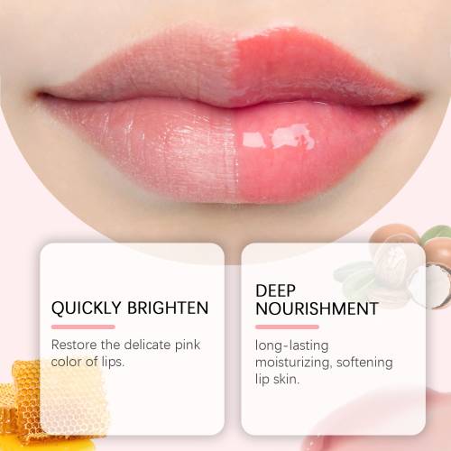 Farbwechselnder Lippenbalsam mit Sheabutter