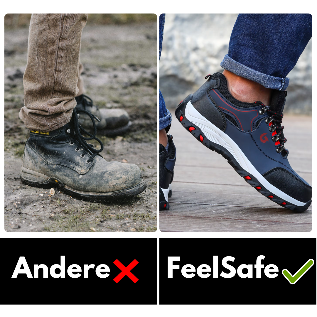 FeelSafe - ergonomischer und schmerzlindernder Sicherheitsschuh - Zertifiziert nach EN ISO 20345