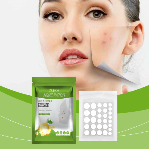 Transparente Pickel-Patches mit Teebaum und Centella