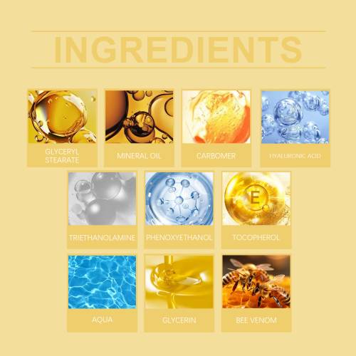 Bienengift Gesichtscreme mit Hyaluronsäure