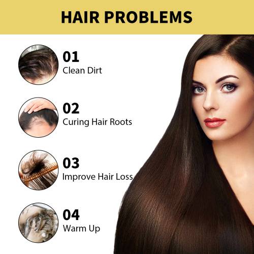 Ingwer Shampoo für volleres Aussehen