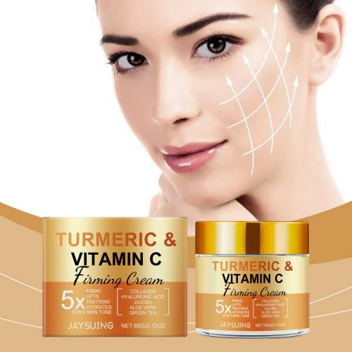 Kurkuma Vitamin C Creme mit Jojoba und Aloe
