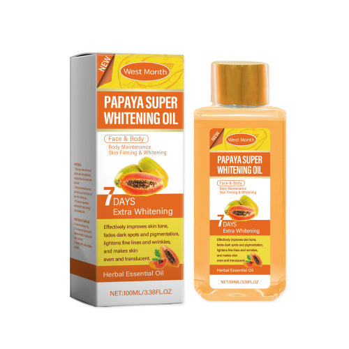 Papaya Körperöl mit Vitamin C