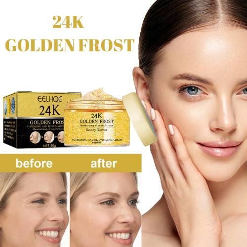 24K Gold Augencreme mit Oligopeptid, 50 g