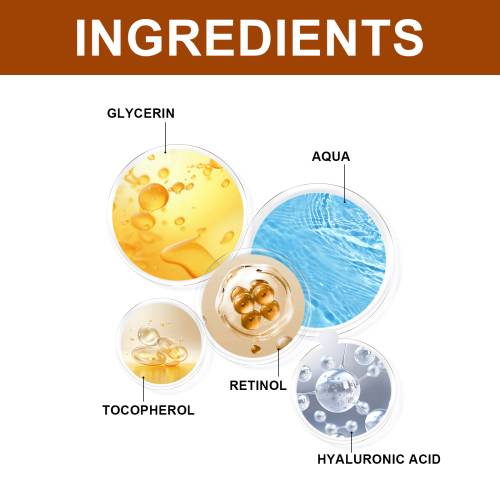 Retinol & Peptid Serum mit Squalan