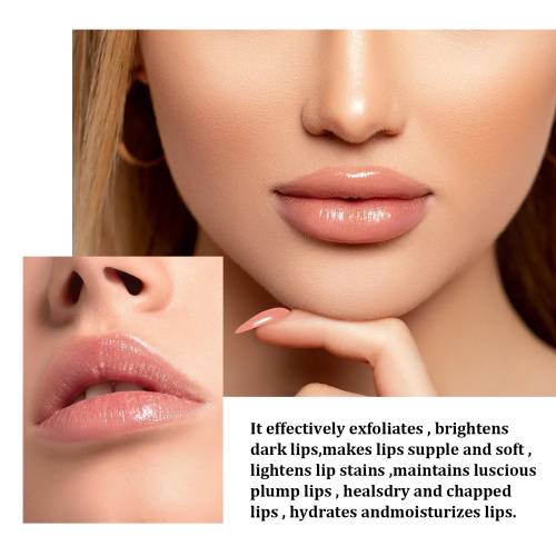 Lippenpeeling mit Hyaluronsäure und Ananas