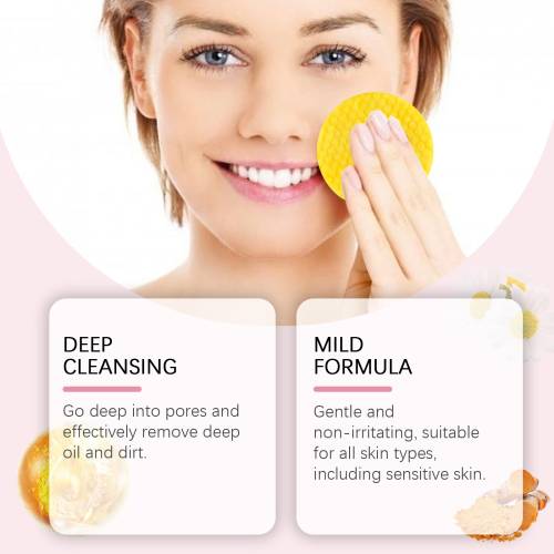 Kurkuma Kojisäure Reinigungspads mit Vitamin C
