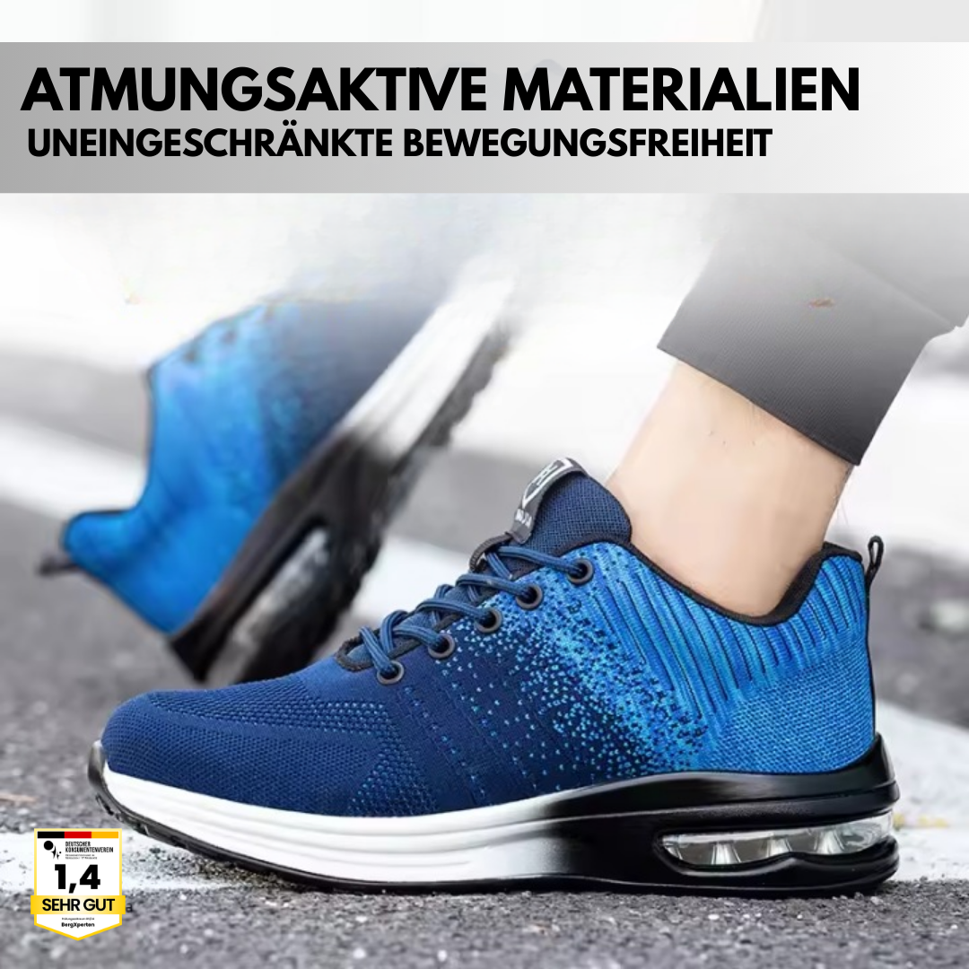 SteelCare - ergonomischer und schmerzlindernder Sicherheitsschuh - Zertifiziert nach EN ISO 20345