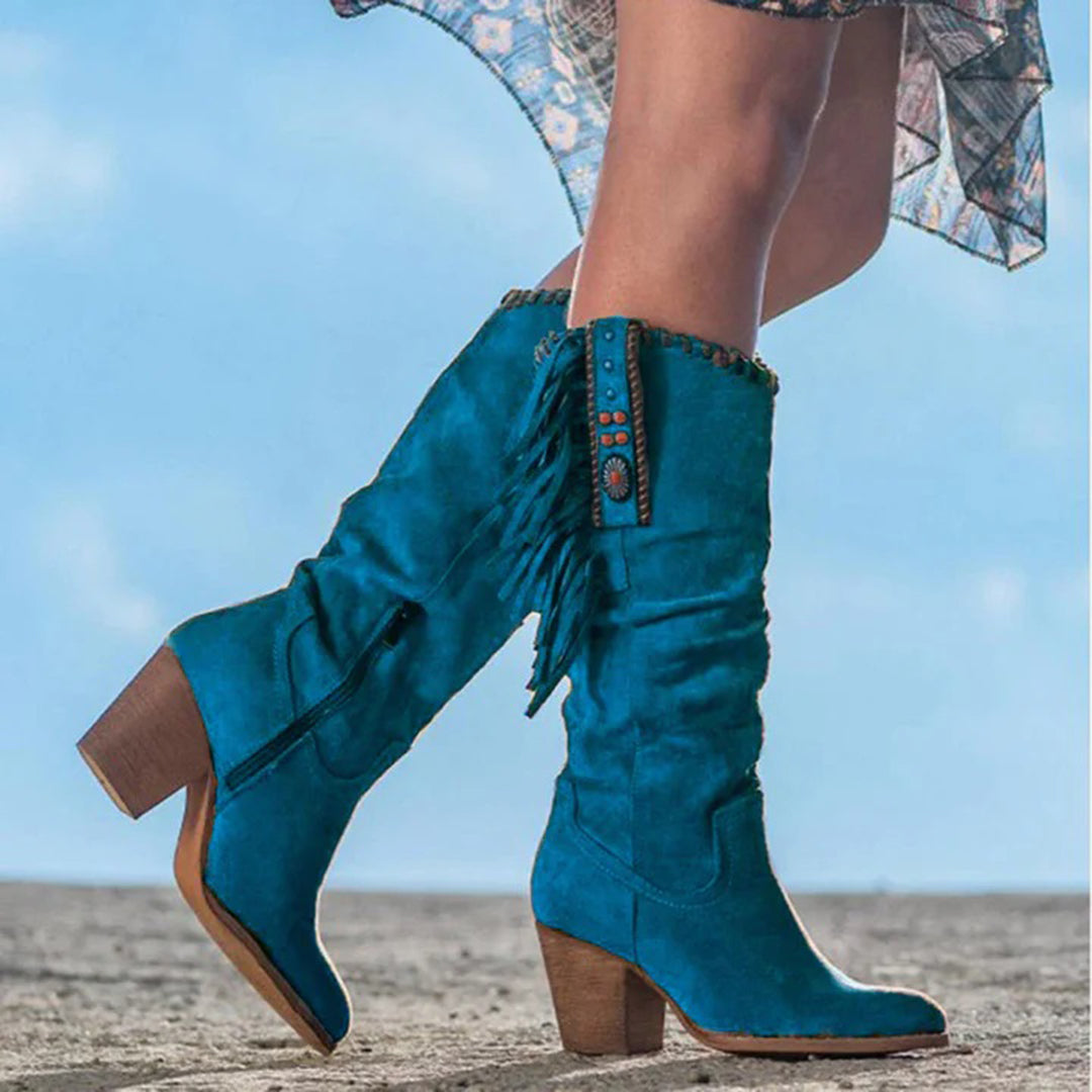 Zwergini-Mode - Westernstiefeletten