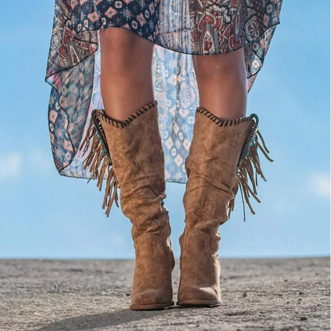 Zwergini-Mode - Westernstiefeletten