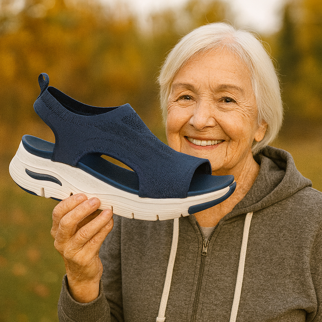 Florax - ergonomische, rutschfeste & schmerzlindernde Komfort-Sandalen