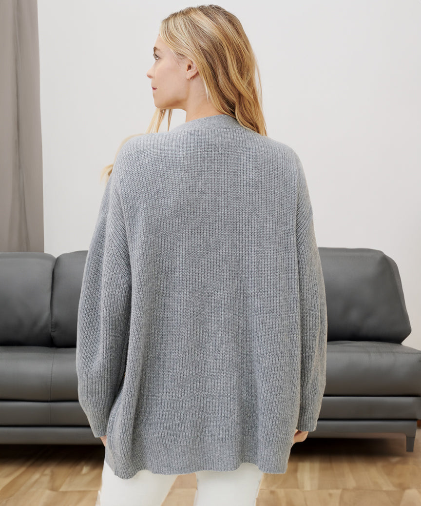 Kokon-Strickjacke